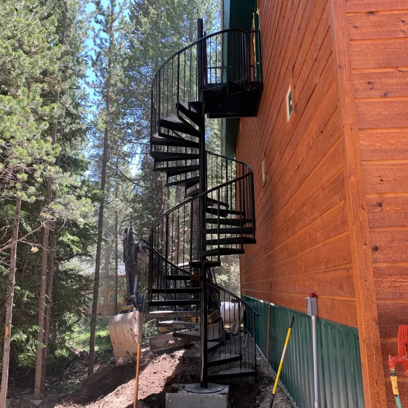 Spiral Staircase by B & K Metal Works